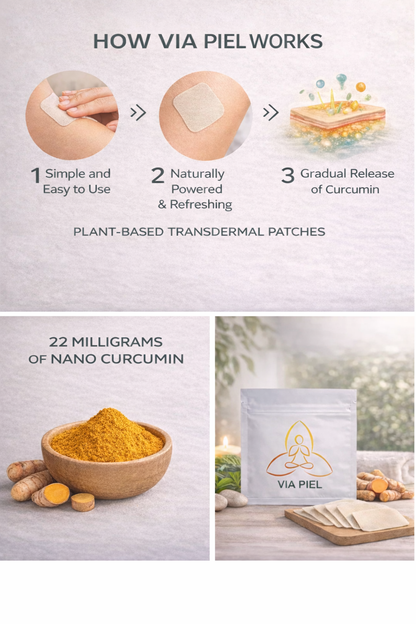 Via Piel XL Patches 5-Pack | Wellness Topical